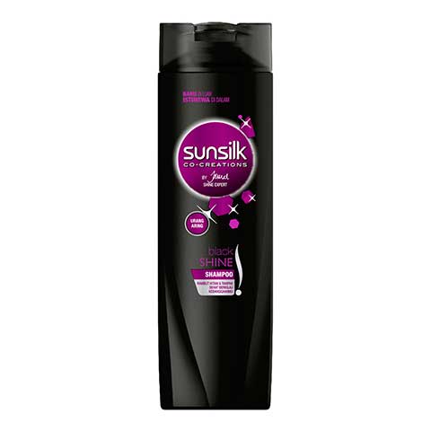 SUNSILK SHP BLACK BTL 170ML